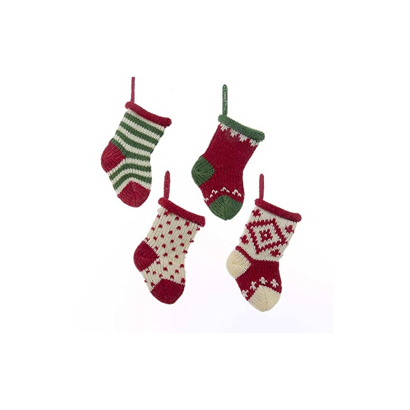 2x5" Knit Stocking 4/asstd.