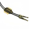 KeCol Adult Mens Guitar Head Base Western Bolo Tie Bronze
