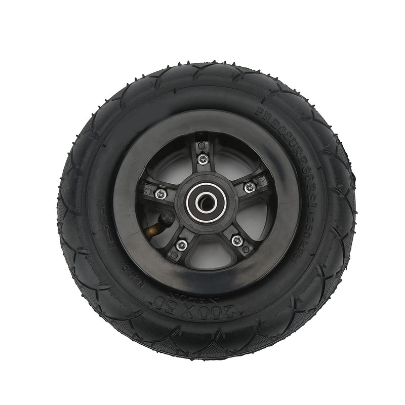 Skateboard Wheels, 8inch Mountain Skateboard Wheel with Pneumatic Tire, Longboard