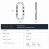 RCH Hardware CH-S58-20-AC-3 | 12 Gauge Decorative Solid Steel Spanish