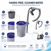 Pool Surface Skimmer for Above-Ground Pools – Wall Mount Cleaning