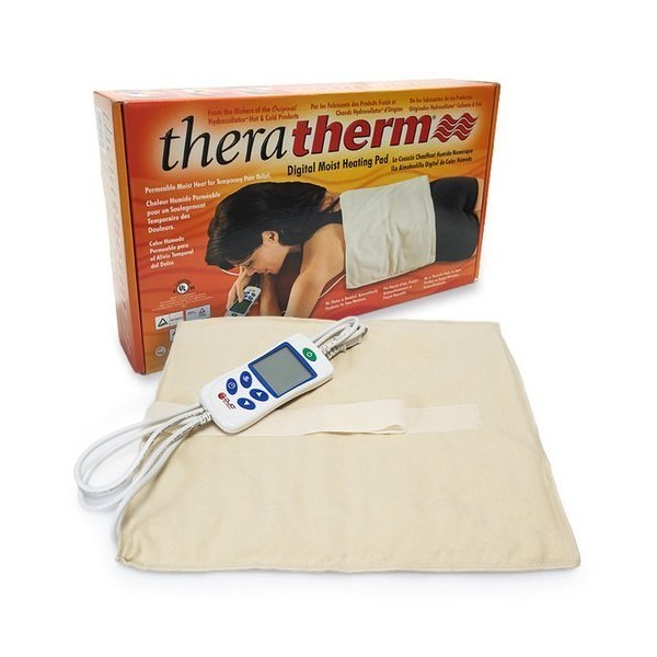 Moist Heating Pads - TheraTherm - Digital - Square Blanket - 14" x 14"