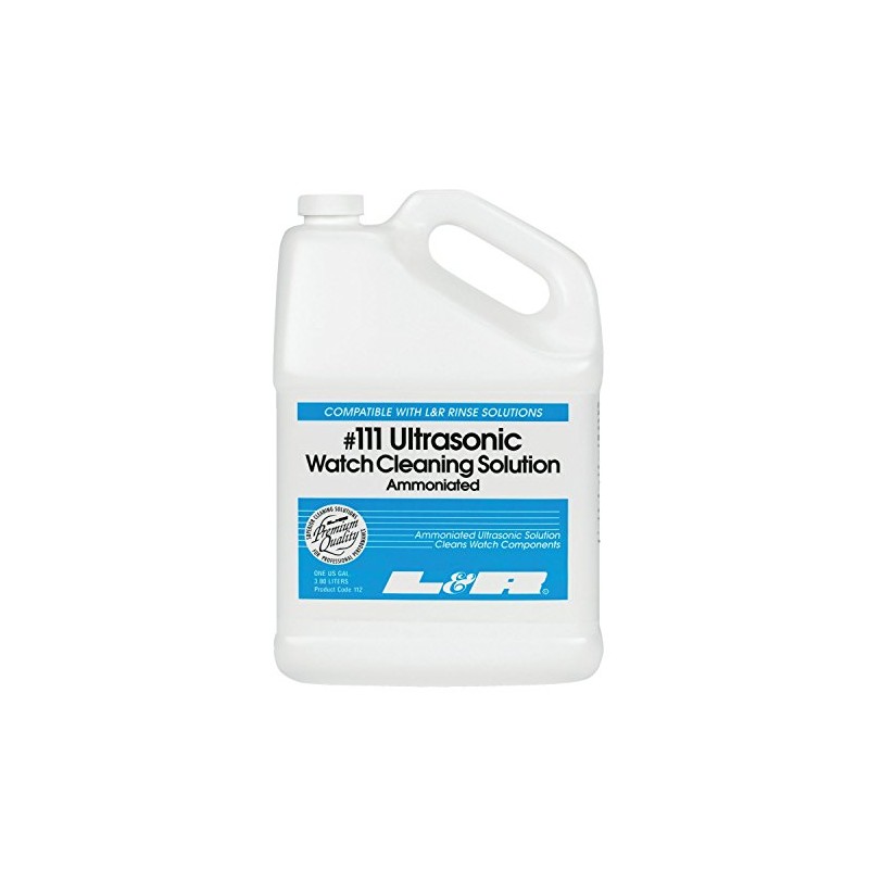 L & R #111 Ultrasonic Waterless Watch Cleaning 1 Gallon
