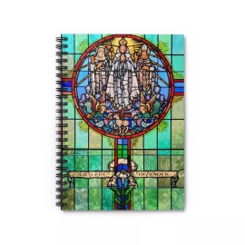 none Our Lady of Knock Stained Glass Journal, Catholic Adoration Journal Gift