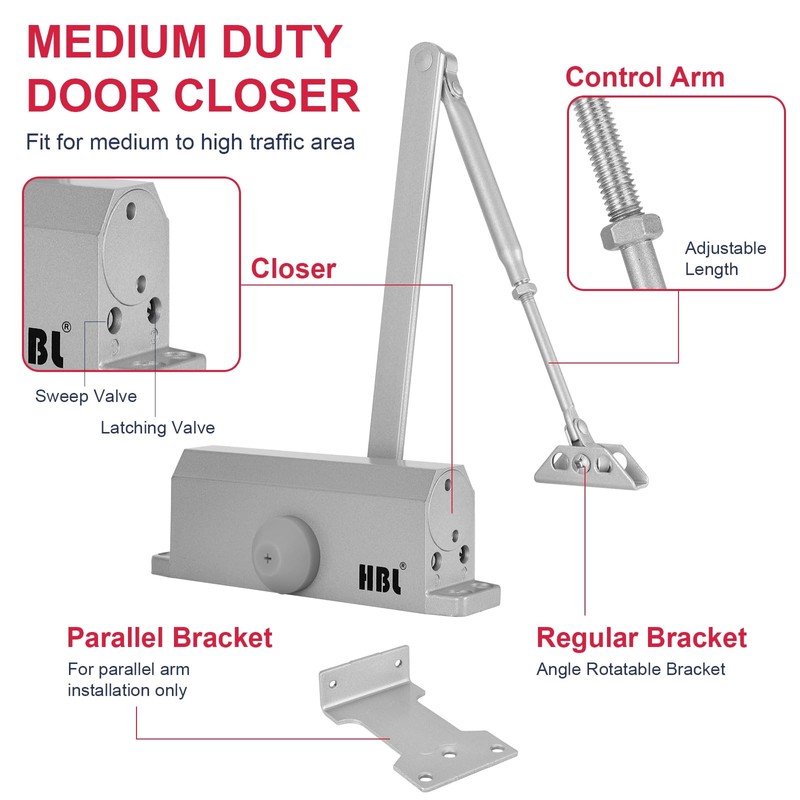 Automatic Garage Door Closer – HBL’ Adjustable Closing & Latching