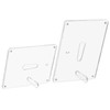 Boxalls 4x6 Inches Acrylic Picture Frame with Stand, Clear Photo