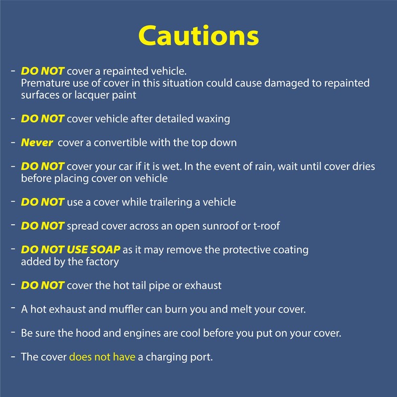 5 Layer Semi Custom Full-Size Truck Car Cover for 2001-2019