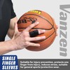 Vanzen Finger Splints, 2 Pack Neoprene Finger Buddy Straps, No