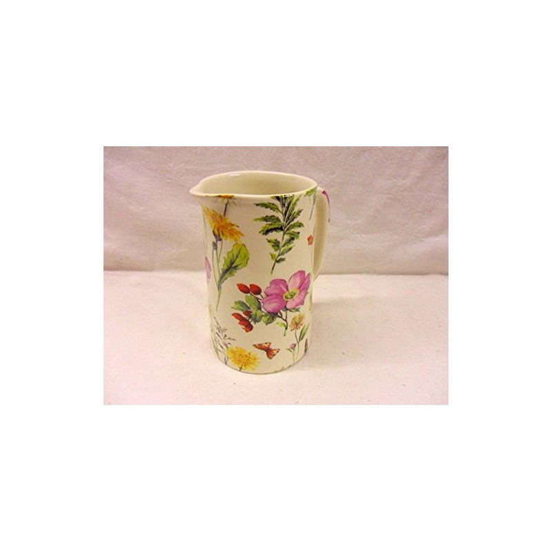 Meadow Flowers 2 Pint jug by Heron Cross Pottery.