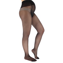 FRANZONI Maternity 20 Denier Tights for Pregnant Women, Pregnancy Stockings - Made in Italy, Black x 1 pair, M