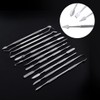 12pcs Stainless Steel Double Sided Wax Carving Tool Kit Set