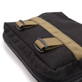 Ape Canyon Outfitters One Stick Saddle Pouch - Stylish and Convenient Gear Storage Solution for The Modern Hunter (Black) - Made in The USA