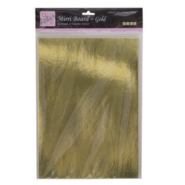 Anitas A4 250 GSM Mirri Board, Pack of 20, Gold