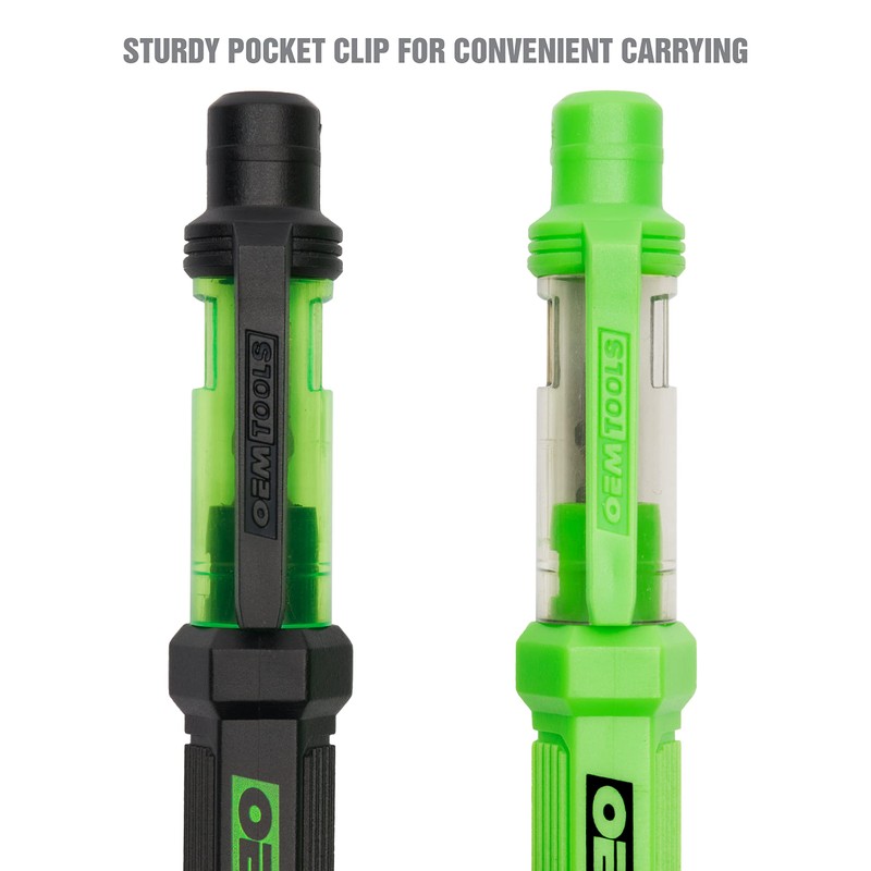 OEMTOOLS 22537 6 Way Pen Screwdrivers 4 Pack, Portable Multipurpose