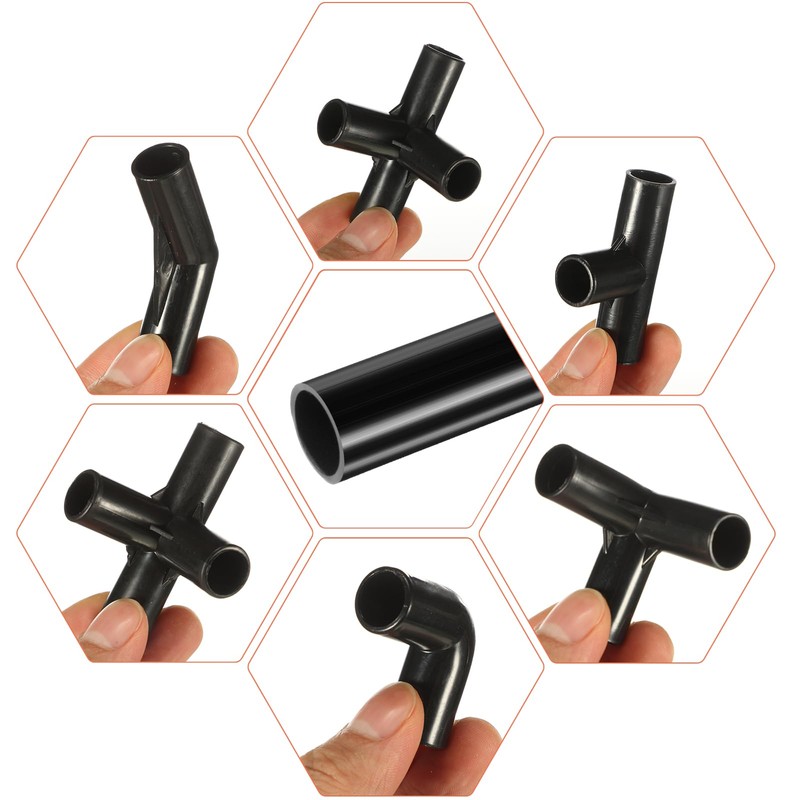 Sawysine 102 Pcs DIY PVC Projects Set Included 60 Pcs