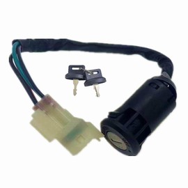 35010-LCA4-90A Ignition Key Switch Fit for Kymco ATV MXU 50 150(LB30AA and 2009-2010) for Arctic Cat Utility 150 2x4 2009-2019,Ignition Switch Lock Set Replace 35010-LCA4-90A 35010-LCA4-9V0 3305-756