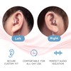 DLECNFUN Radio Earpiece, Earmould Earbud Earplug Replacement for Two-Way Radio