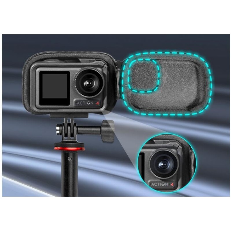 Mini Waterproof Storage Case for DJI Action 5 Pro/Action 4/ACTION