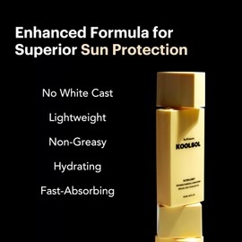 by Knours Ultra-Light Invisible Mineral Sunscreen Broad Spectrum SPF 50, Moisturizing for All Skin Types, Korean Innovation, 50ml/1.69 fl. oz.