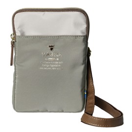 Mozu VS-0341 VS-0341 VS-0341 Smartphone Wallet, Shoulder Bag, Pouch, Zipper, Shoulder Bag, Cross-body Design, Lightweight, Vertical, Elk, Scandinavia, VS-0341 VASKA by Criminal, green