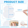 Armpit Sweat Pads, 100 Pcs Underarm Sweat Pads for Women,
