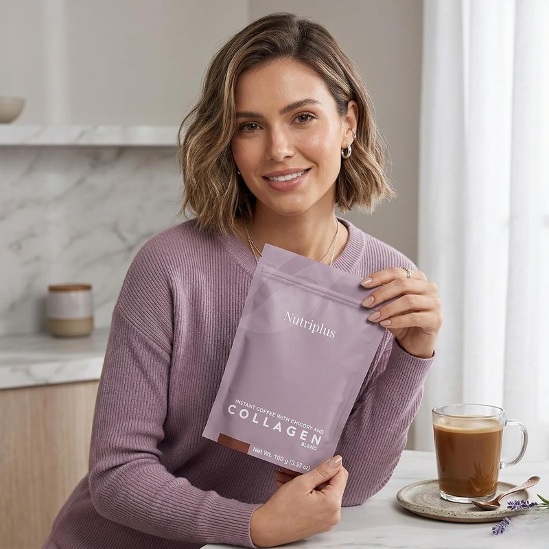 Farmasi Nutriplus Café Instantáneo Mezcla de Achicoria con Colágeno 100g