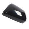 Side Mirror Cover Cap Black UV Resistant Rearview Mirror Cover