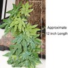 SLSON Reptile Plants Hanging Silk Terrarium Plants with Suction Cup