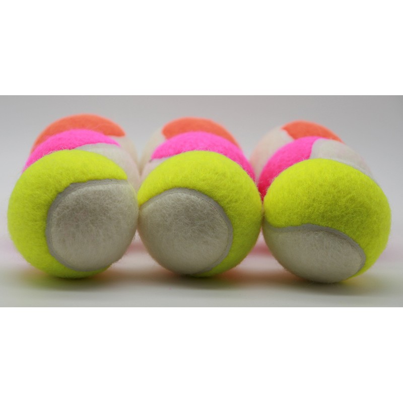 Price's 2 Tone Colour tennis Balls Mixed pack(set of 6)