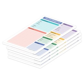 PRICARO 5 x A5 Memo Telephone Memo Pad