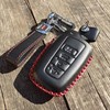 Genuine Leather Remote Key Fob Cover Case Protector for Previous