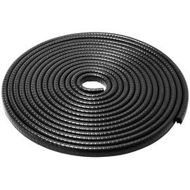 CANOPUS 13Ft Car Door Edge Guards, U Shape Auto Rubber Seal Strip and Scratch Protector, Automotive Door Edge Trim Molding for Most Vehicles, Black