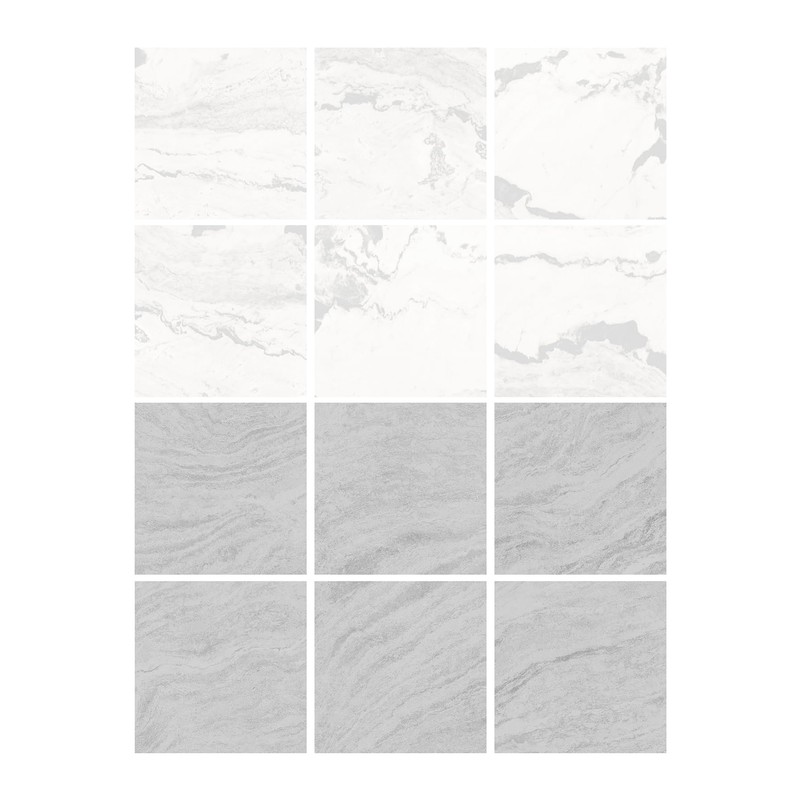 FloorPops 12-in by 12-in Langley Grey Peel and Stick Floor