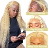 Creuost Real Hair Wig #613 Blonde Wig Human Hair 14