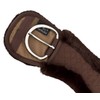 Equinate Western Moon Girth Anatomical with Synthetic Lambskin Short Girth