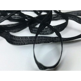 Berlini Memento Ribbon Yarn - 50 Gram, 88 Yards, 3/8" Wide - #78 Black