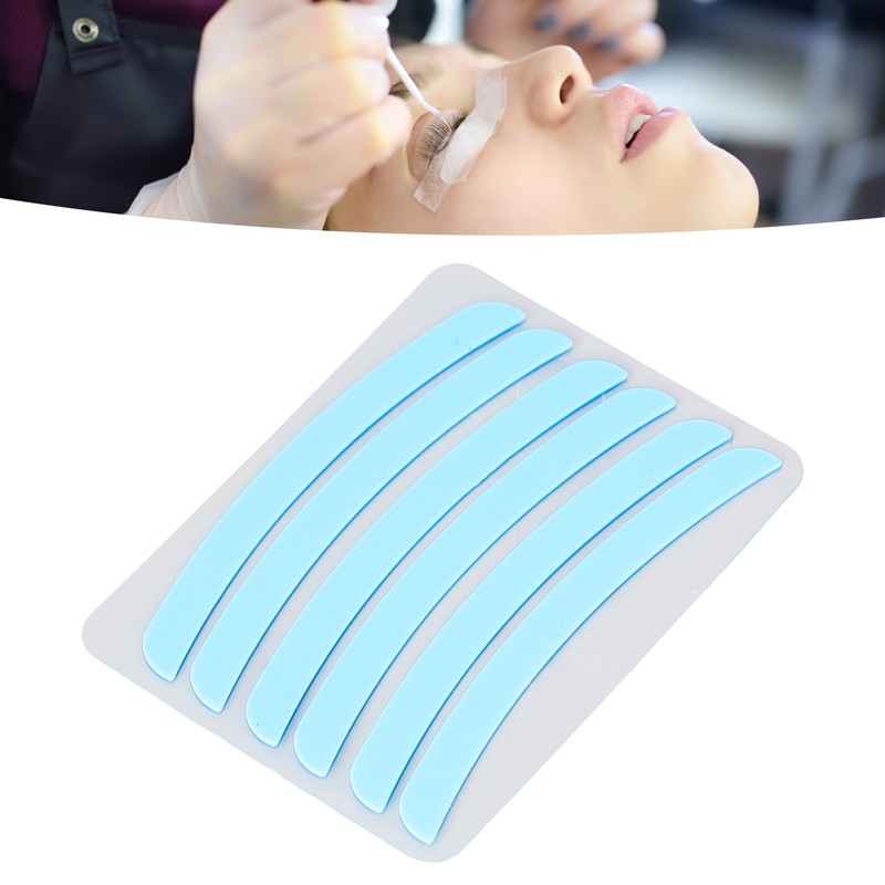 30 Pairs Silicone Eyelash Lift Curved Shape Reusable Soft Rods