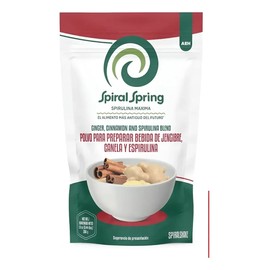 Alga Spirulina  Canela  Jengibre Pack 2 Bolsas De 200grs