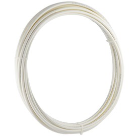 SharkBite 1/4 Inch x 50 Feet White PEX-B, PEX Pipe Flexible Water Tubing for Plumbing, U850W50