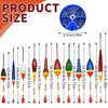 YCHYAN 10 Piece Float Fishing Set, Float for Fishing Set,