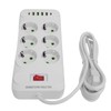 Power Strip 6 Outlets 4 USB 2 Type C Ports