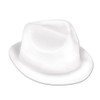 Beistle White Velour Chairman Hat
