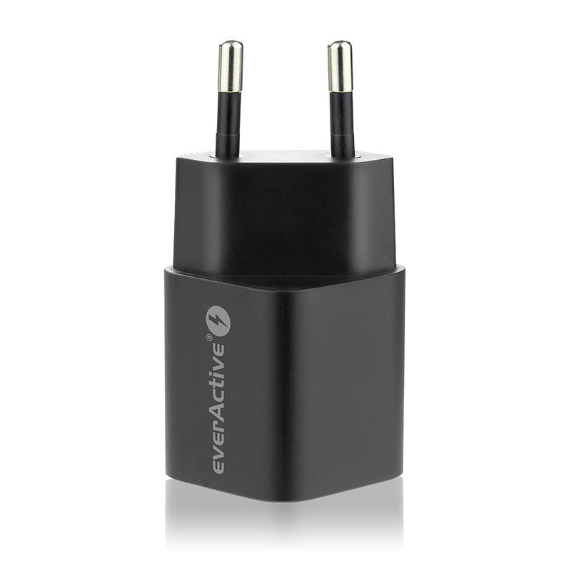 everActive GaN SC-390QB Mains Charger with USB QC3.0 and USB-C