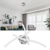 18W 105LED Ceiling Light Wavy Ceiling Lamp for Living Room