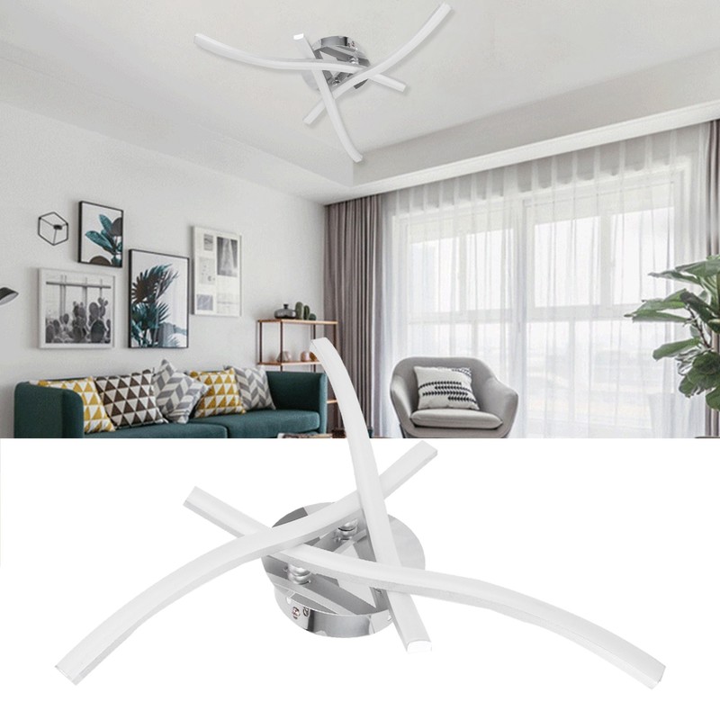 18W 105LED Ceiling Light Wavy Ceiling Lamp for Living Room