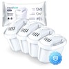 Aquafloow Wasserfilter Kartuschen kompatibel mit BRITA Maxtra+, Style, Marella, Elemaris,