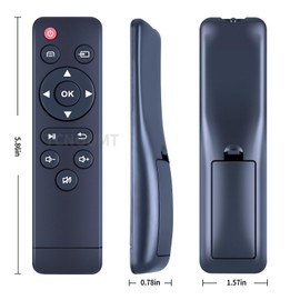 MOVHEIYL Projector Replacement Remote Control for PVO YG300Pro Mini Projector for iTJQ VF270 Mini Projector