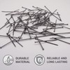 (Pack of 400 pcs) Steel 1.8 x 60 mm Construction