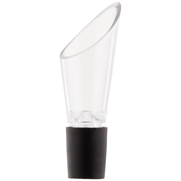Shimomura Industrial KIB-603 Kitchen Bar Wine Pourer, Black, 1.3 x