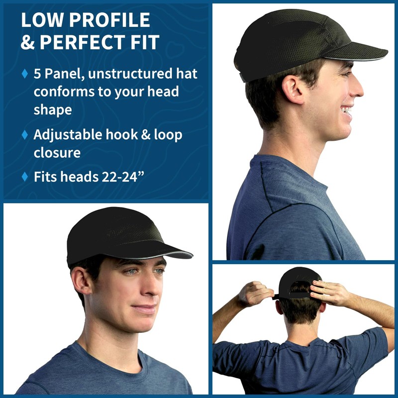 TrailHeads Men's Hat - 5 Panel Hat - Men's Summer